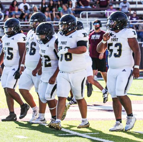 BOLD GOLD Post Antelopes faced the Lubbock Roosevelt Eagles on Friday, Aug. 21, in preseason football action as both teams prepared for the 2026 season. | CAPTURES WITH PHS
