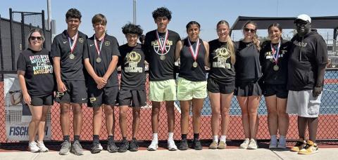 tvarsity tennis players highlighted multiple championship performances and top finishes across singles and doubles competition. | COURTESY PHOTO