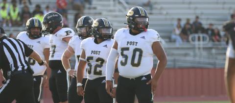 Defense line Gabe Perez, Cooper Osborn, MasonWright, Alejandro Rodrigues and Bryan Saucedo make up the OL/DL. That’s 1,165 pounds of muscle and attitude coming at you. We’re cheering you all on to victory. ABIGAIL RODRIGUEZ PHOTO