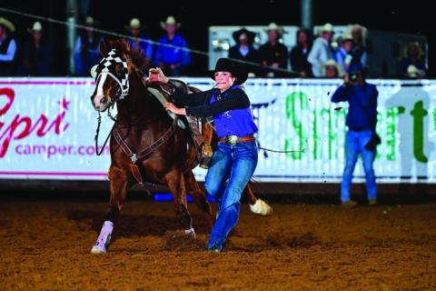 FINALS BOUND – Rayme Jones will be competing in the College National Finals Rodeo in Casper, Wyoming June 9 through 5. | LAMESA PRESS-REPORTER PHOTO