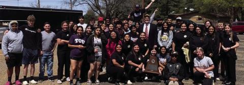 Pride of Post Band received first-place ratings from all six judges in the UIL Concert and Sight Reading district contest at Sundown last week. Band director Aaron Rathbun stated,” This win and the regionals win back in October set them up for the sweepstakes award. They have been successful in everything. Great job band.” Photo Provided
