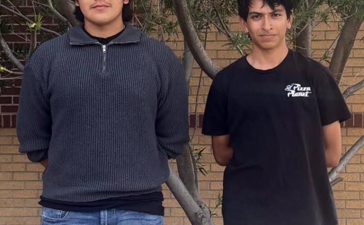 Post ISD musicians Jeremiah Campos, trombone, and Gabriel Monsivais, piano, were selected to represent the Pride of Post at the All-Region Jazz Weekend Jan. 23 at South Plains College. | COURTESY PHOTO