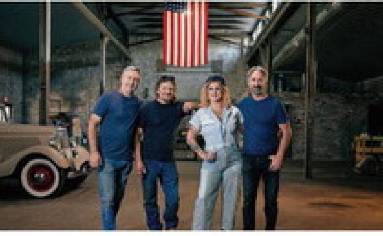 AMERICAN PICKERS Robbie Wolfe, Jersey Jon, Danielle Colby and Mike Wolfe are headed into their 25th season of the popular History Channel show this year — in Texas. | COURTESY PHOTO