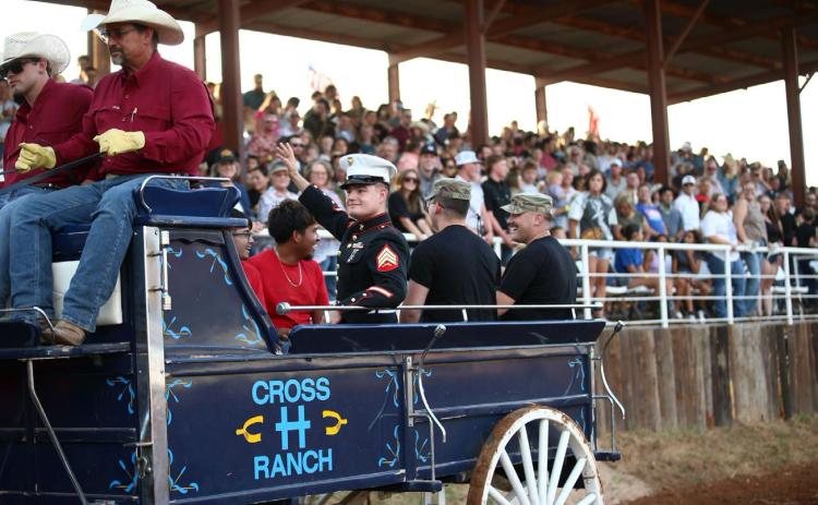 HONORING SERVICE Members of the U.S. Armed Forces will be recognized during the 86th annual Post Stampede Rodeo this week, honoring the men and women whose military service has helped protect the nation’s freedoms. | COURTESY PHOTO