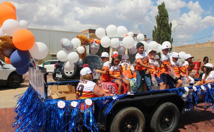The PTX Bombers baseball team took the top prize in the 2023 Rodeo parade sponsored by the Post Area Chamber of Commerce. A total of $500 was awarded to the top seven enteries. | ABIGAIL RODRIGUEZ PHOTO