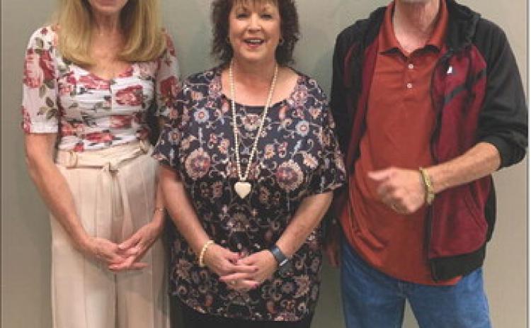 CITY RETIREES Pixie Grisham (left), Councilwoman Ward 2, Meg Nelson (center), City Secretary, and Eddie Pitts (right), Code Enforcement Officer, were honored Tuesday, May 20, with a retirement party after years of dedicated service. | DISPATCH PHOTO