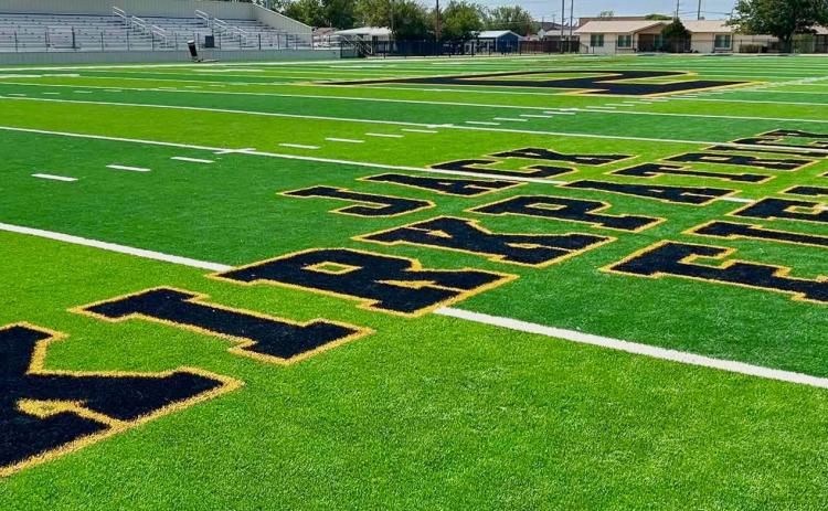TURF’S UP! Post ISD will formally dedicate Jack Kirkpatrick Field at halftime of the Bold Gold homecoming game Friday, Sept. 4, honoring the Post and Texas Tech football legend and longtime community pillar. | COURTESY PHOTO