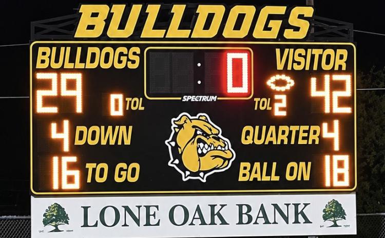 HOMECOMING SPOILER The Southland Eagles defeated the Loraine Bulldogs, 42-29, on the road, for Loraine’s homecoming celebration Friday, Oct. 2. | COURTESY PHOTO
