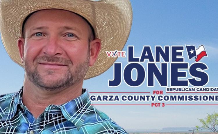 Jones announces candidacy for Pct. 3