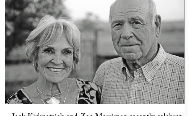 FROM THE ARCHIVES Jack G. Kirkpatrick and his wife, Zoe, who died in 2019, were pictured in the Post Dispatch on the occasion of their 60th anniversary, in July 2025. | POST DISPATCH