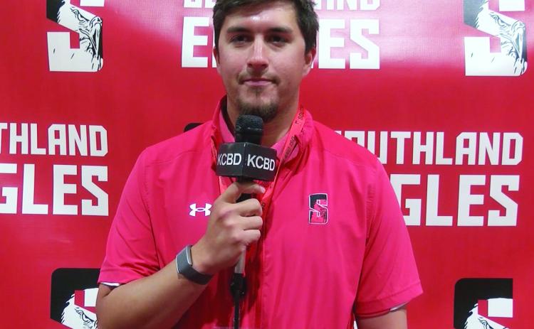 NEW COACH Southland ISD has announced that Austin Moreno will be the new Eagles New Head Football Coach. Moreno was the Defensive Coordinator and Head Track Coach. He takes over for Dusty Grantham who has become Southland’s Assistant Principal. | COURTESY PHOTO