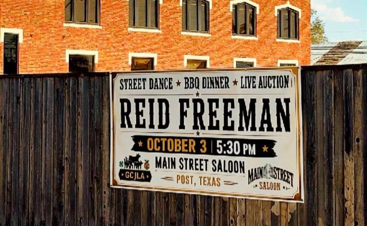 DOWNTOWN FUNDRAISER The GCJLA Winner’s Circle fundraiser will begin at 5:30 p.m. Saturday, Oct. 3, at Main Street Saloon, 127 E. Main St. in Post. | COURTESY PHOTO