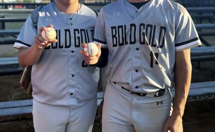 POWER SURGE Caniel Carroll and Erik Garcia powered the Post Antelopes offense with home runs in a 14-10 win over Morton on Tuesday, April 21. | COURTESY PHOTO