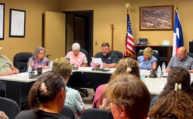 POST ISD Members of the Post Independent School District board of trustees listened to concerns from parents and students during a specially called meeting Oct. 7. | POST DISPATCH