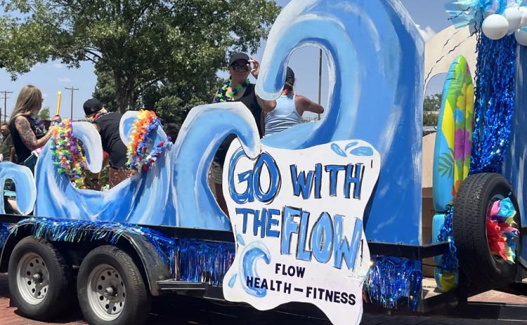 BEST OF SHOW Flow Fitness earned Best of Show honors and a $125 prize in the 2026 Post Stampede Rodeo parade. | RUSS MORRIS