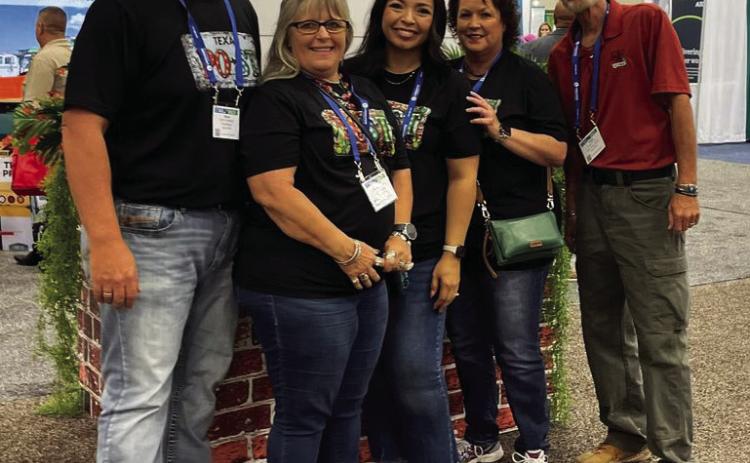 Last week, City Manager Rhett Parker, along with city employees Pamela Atkinson, Susan Collazo, Meg Nelson, and Eddie Pitts, attended the Texas Municipal League annual conference last week in Dallas. PHOTO PROVIDE