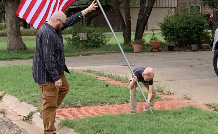 ROTARY FLAG SERVICE Flying the American flag on special holidays is as simple as contacting the Post Rotary Club. Five times a year, Rotary members place flags at designated homes and businesses in the community. The next flag placement will be on Sept. 11. The regular annual rate for the service is $50, but with only two holidays remaining this year, Sept. 11 and Veterans Day, the cost has been reduced to $20. To subscribe, contact the Rotary Club at rotaryclubofposttx@gmail.com | STAFF PHOTO