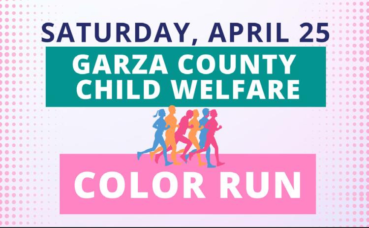 Garza County marks Child Abuse Prevention Month with awareness, Color Run