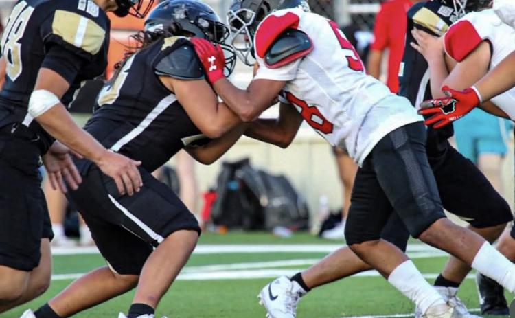 JV FOOTBALL The Post Antelopes fell to Slaton 32-7, in junior varsity football action Sept. 17. | CAPTURES WITH PHS