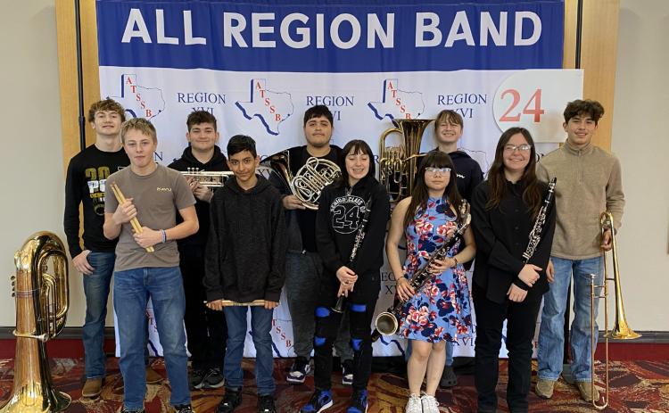 Pride of Post band All-Region, All-State honors announced
