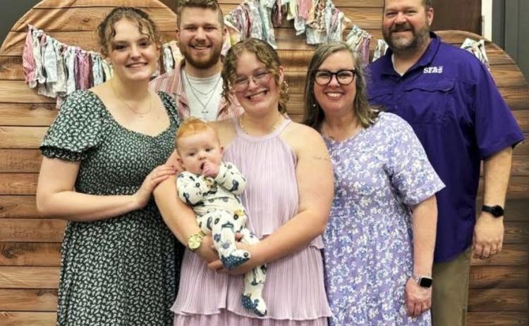 TROOK’S TRIBE Southland ISD Principal Jason Trook and his wife, Stephanie, and family members have shared updates on his recent leukemia diagnosis on the Trook’s Tribe Facebook page. | COURTESY PHOTO