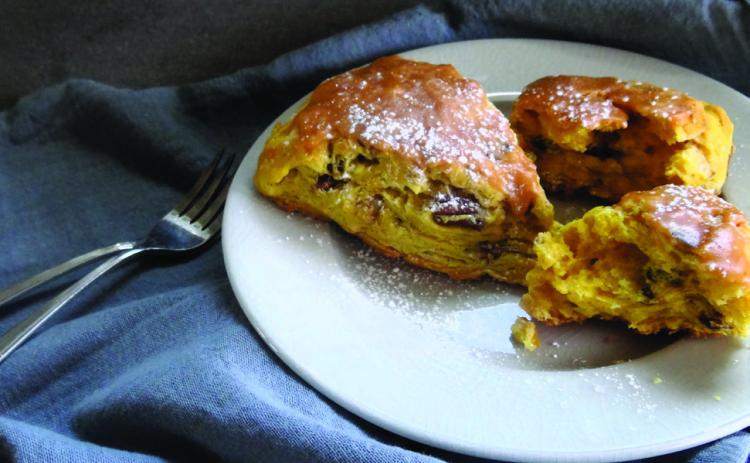 AUTUMN PECAN SCONES Nothing warms up fall like a scone and a cup of tea. | ANGELINA LARUE PHOTO