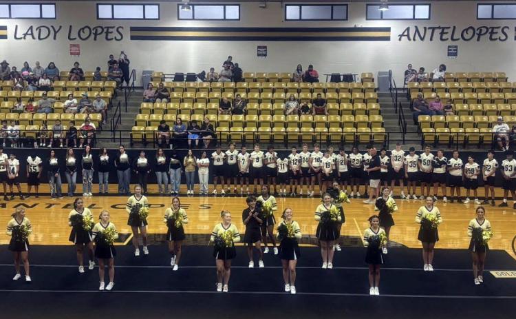 BOLD GOLD BEGINNINGS Antelopes gather in the gym for Meet the Lopes, kicking off a new school year filled with excitement and anticipation. | COURTESY PHOTO