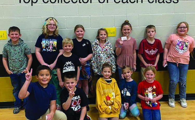 Standing: Kye Baker, Zoey Snider, Bronx Lott, Lyncolnn Lott, Charlotte Windham, Pariz Brothers, Charles Cotton, Annivaeh Crenshaw Front Row: Joseph Gallegos, Braxton Torres, Karoline Windham, Zoee Ray, and Sara Tadlock. Each received a