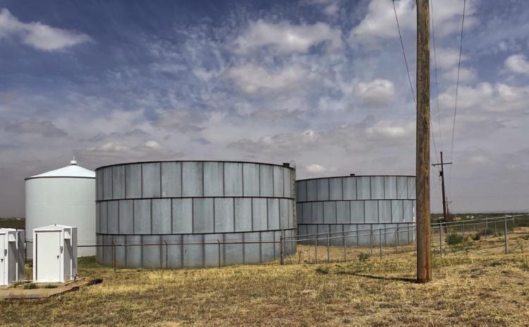 Water Storage Tanks for the City of Post Courtesy Photo