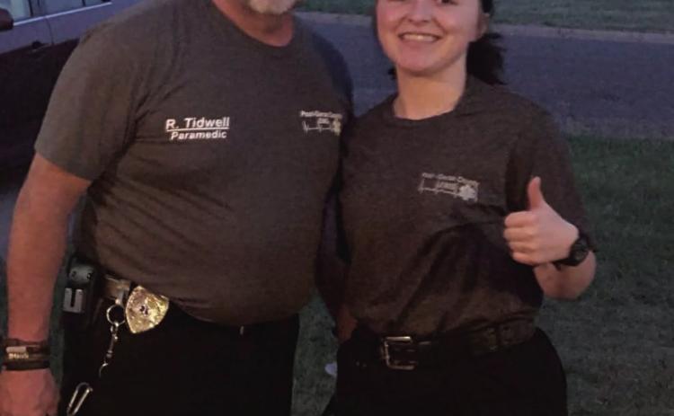 Local EMT recognized for 20 years of service