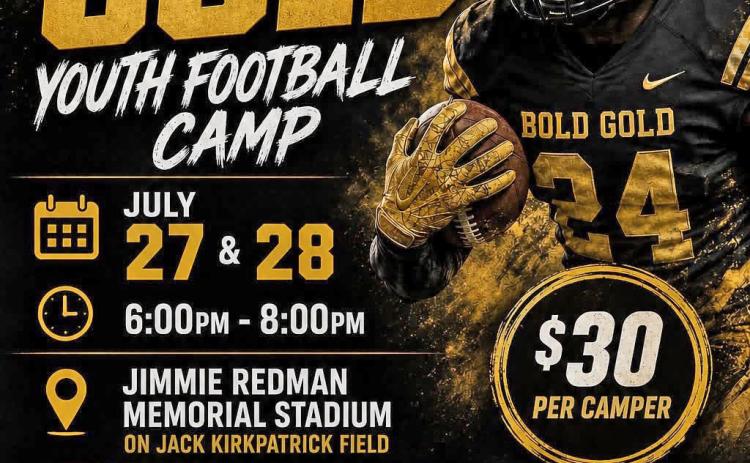Bold Gold to host youth football camp