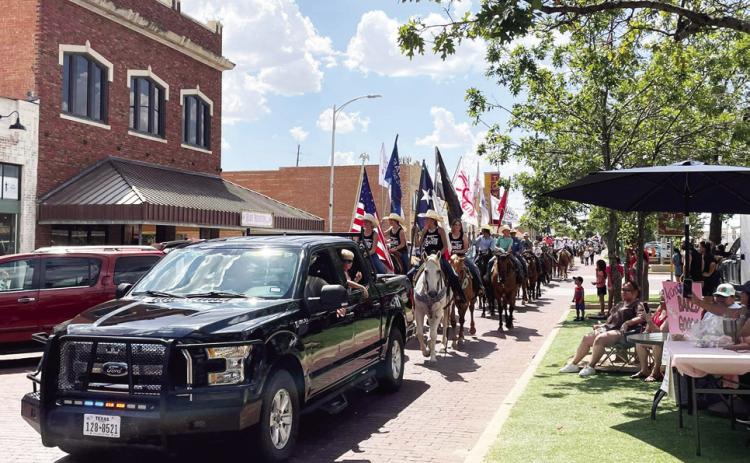 BIG WEEKEND This weekend downtown Post will turn into a roundup of vendors, merchants, shoppers, parade goers, and rodeo visitors. Downtown events begin at 9 a.m. The Annual Rodeo Parade will be at 3 p.m. The last performance of the 84th Post Stampede Rodeo will begin at 7:45 p.m.