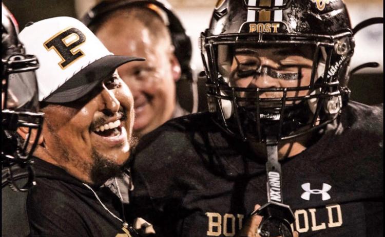 BOLD GOLD The Post Antelopes improved to 4-1 with a 56-21 victory over Hawley on Friday, Sept. 25. | CAPTURES WITH PHS