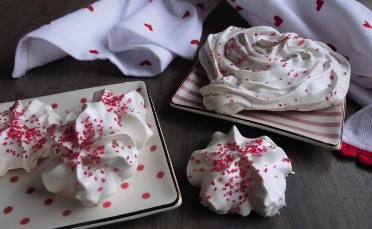 HEARTS AND COOKIES Angelina LaRue shares a recipe for meringues that can be made with the little one on Valentine’s Day. | ANGELINA LARUE