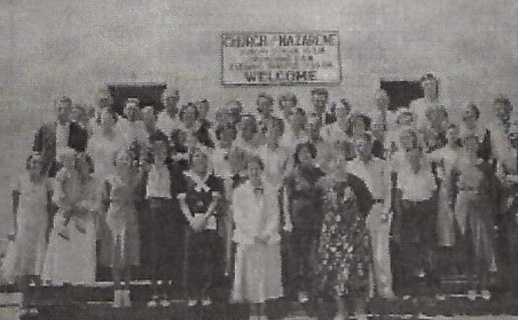 CHURCH HISTORY, in 1920, the Post Church of the Nazarene invited the community to their new building which once sat on the lot where United is today. Now, 100 years later, the church invites you to their Centennial Celebration June 2, 2024, at 11:00 a.m. With a special speaker, concert and a free meal. They ask that you RSVP to Pastor Chuck Gibson by email at oreoseeker@yahoo. com or in person at the church at 202 W. 10th St., during regular business hours. | COURTESY PHOTO