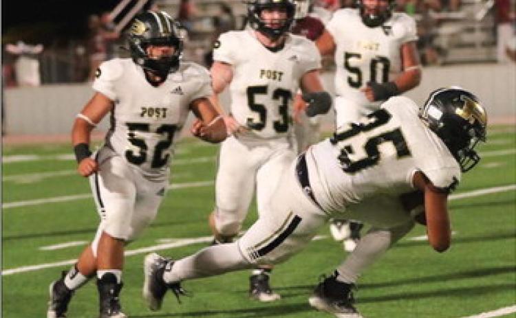 POST LOSS On Friday night the Post Antelopes lost on the road to Littlefield 38-14. | ABIGAIL RODRIQUEZ PHOTO