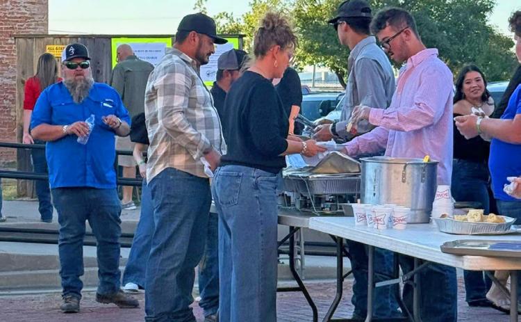 GALA DINNER Garza County Junior Livestock Association held their third annual gala outdoors at Winehouse at 127 last Saturday. The association raised over $15,000 from supporters through donations, table sales and auction items. | BELLA HAYEK &amp; RYLAN MORRIS PHOTO