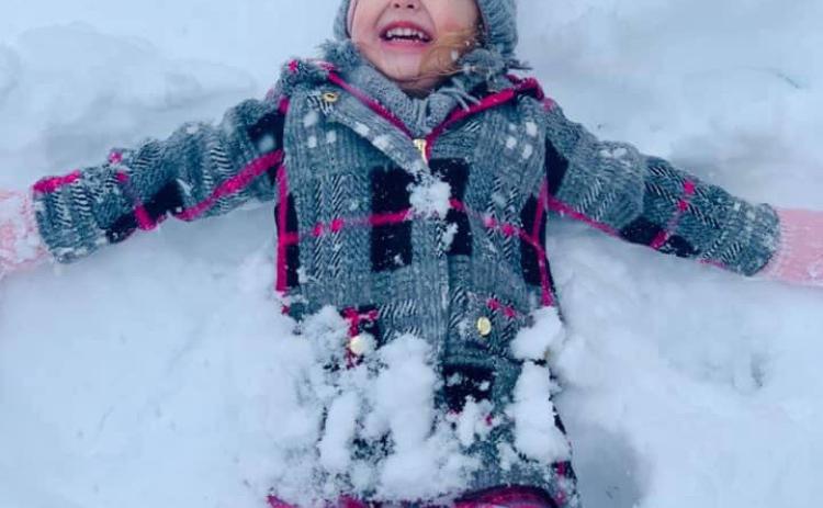 SEASON'S DREAMINGS Snow angels are a must when our area experiences snow. | JULIA CHILDS PHOTO