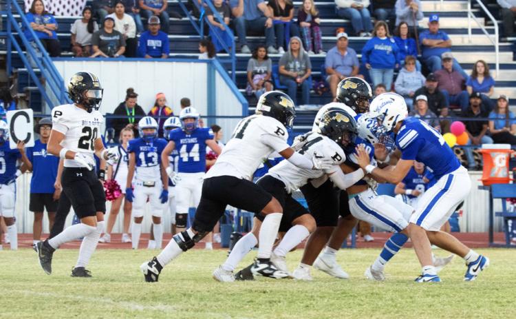 Post’s varsity gridiron squad handed Olton a sound defeat last Friday night on the road. According to head coach John Wright, the game “reaffirmed that we are capable of doing what we need to do to win and we are still an explosive and powerful team.”FULL STORY, PHOTOS, PAGE 7 | WHITNEY DORSETT PHOTO