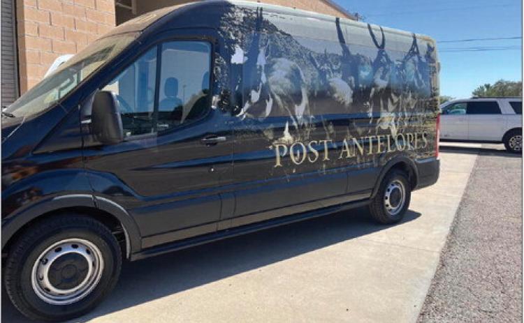 RIDING IN STYLE Antelopes will be riding in style! A new nine-passenger van is all decked out and ready to hit the road with students competing in UIL or other school activities. The district leadership has made sure PISD student have safe modes of transportation representing the Antelopes. | COURTSEY PHOTO