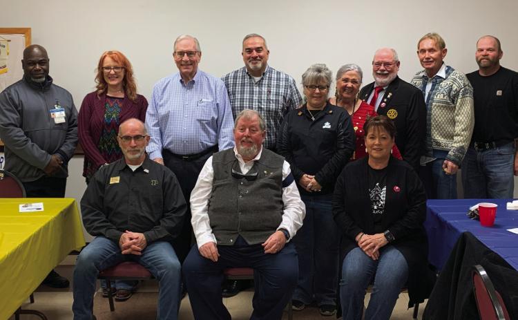 ROTARY CLUB Rotary members enjoyed a presentation from a recent visit of Geron Scates, Rotary District Governor of district 5730. Scates's presentation gave goals for this coming year where he encouraged all members to be a part of Rotary's growth. | ANNA GIBSON PHOTO